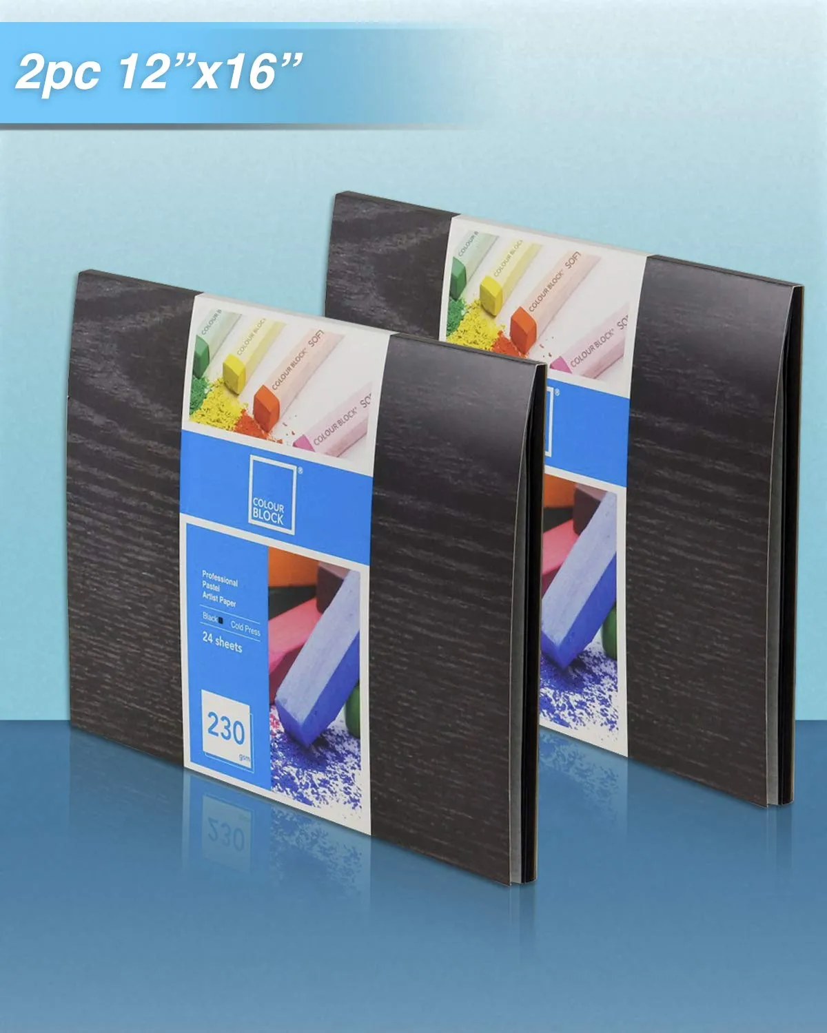 132pc Soft Pastel Bundle Set with Blending Tools & Drawing Pad