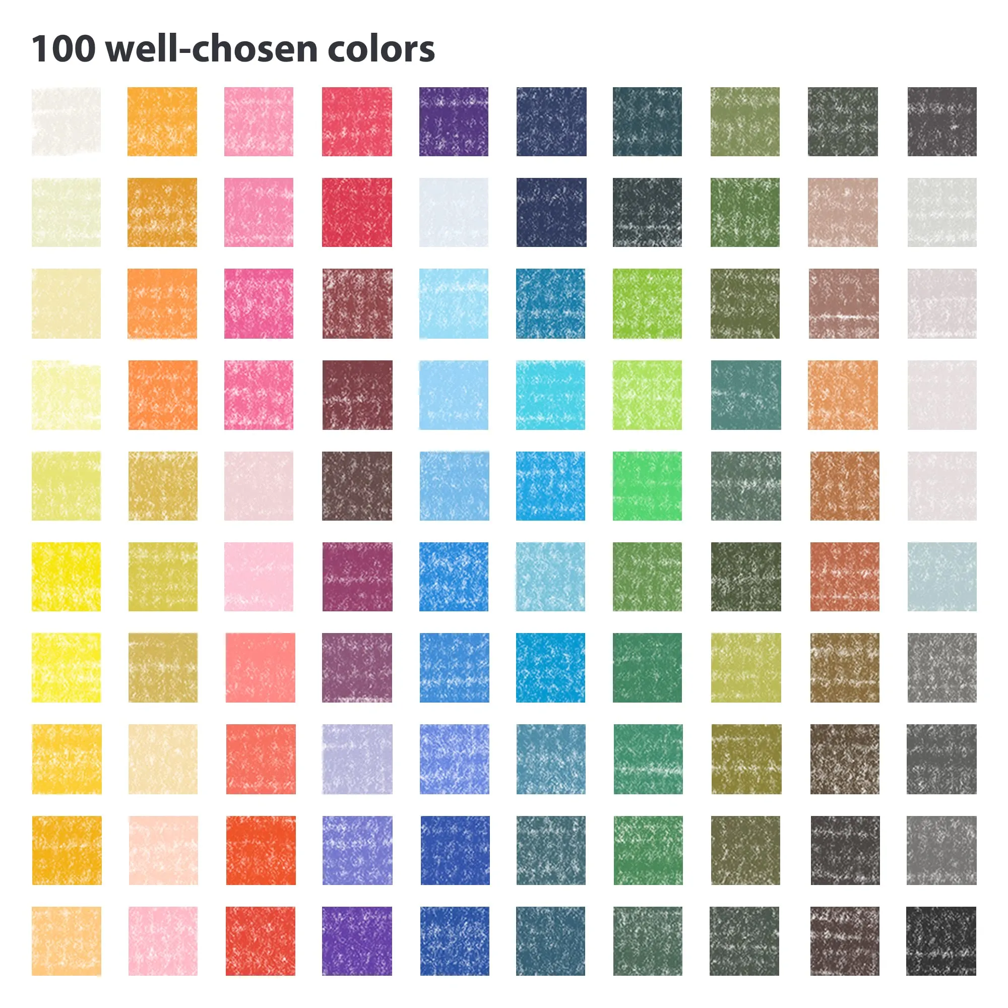 132pc Soft Pastel Bundle Set with Blending Tools & Drawing Pad