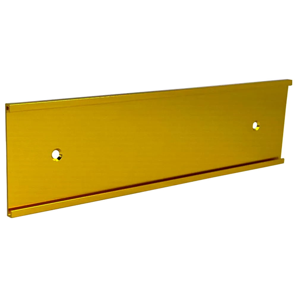 2X10 Gold Metal Wall Holder