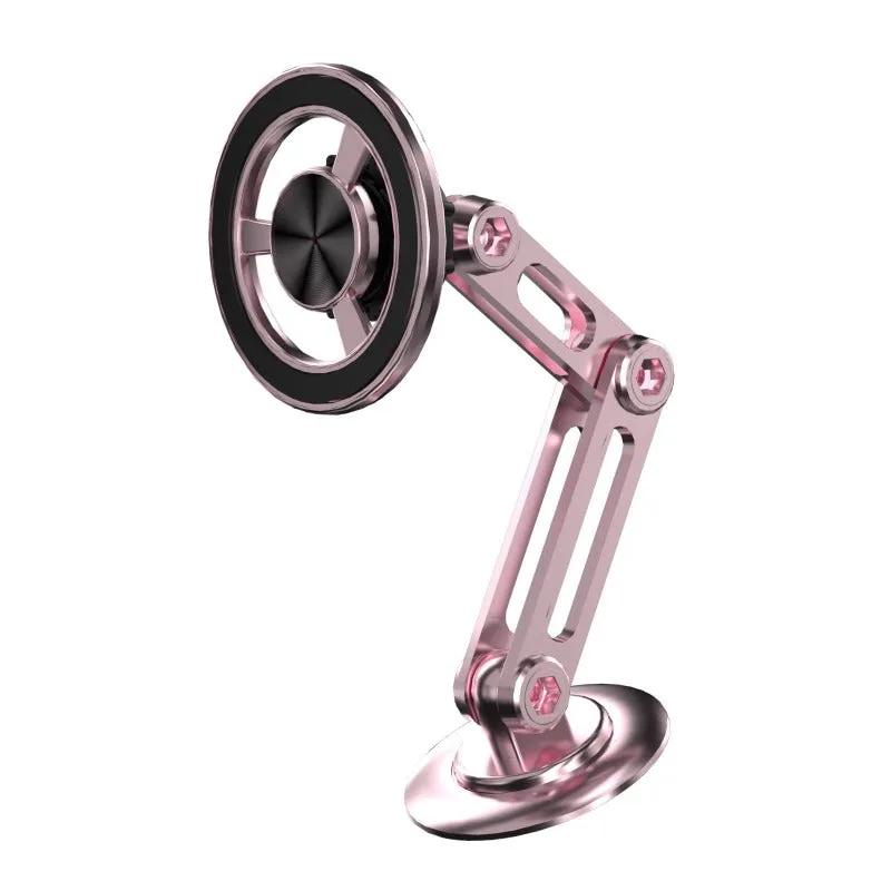 360 Rotate Foldable Metal Magnetic Car Phone Holder