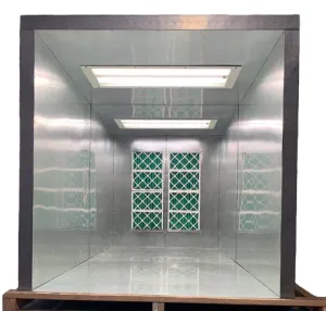6x6x10 Spray Booth For Powder Coat