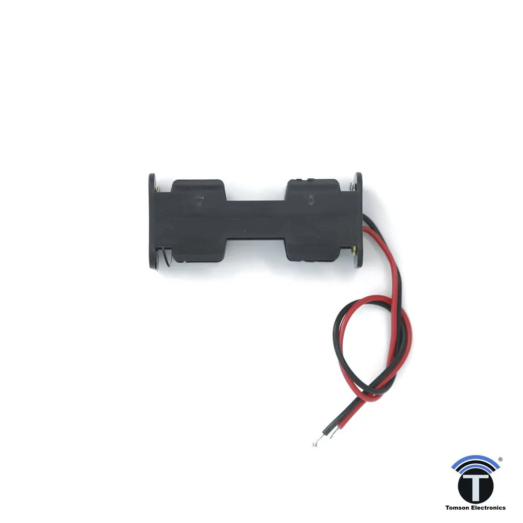 AA 2 Cell Battery Holder  Closed Type