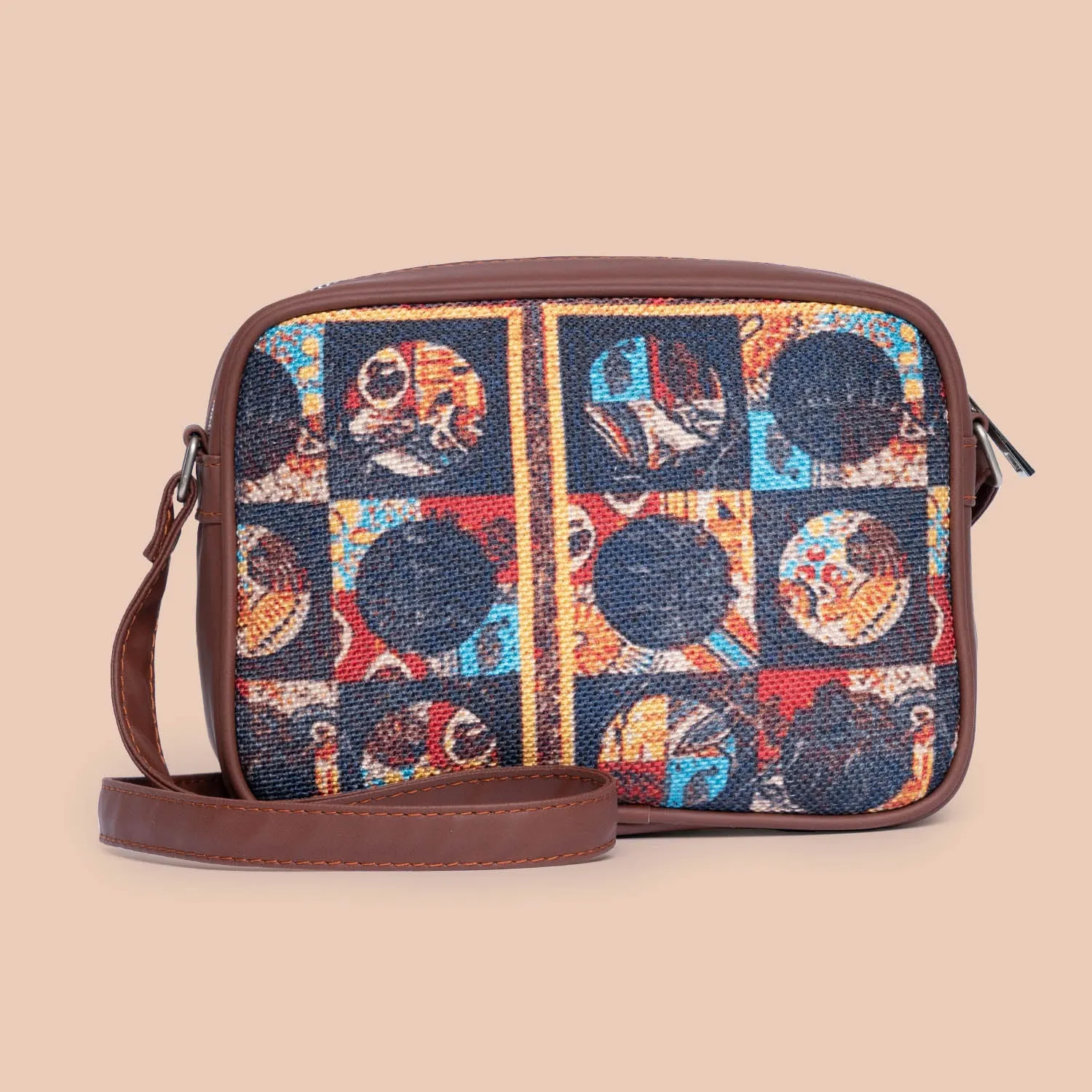 African Art Sling Bag