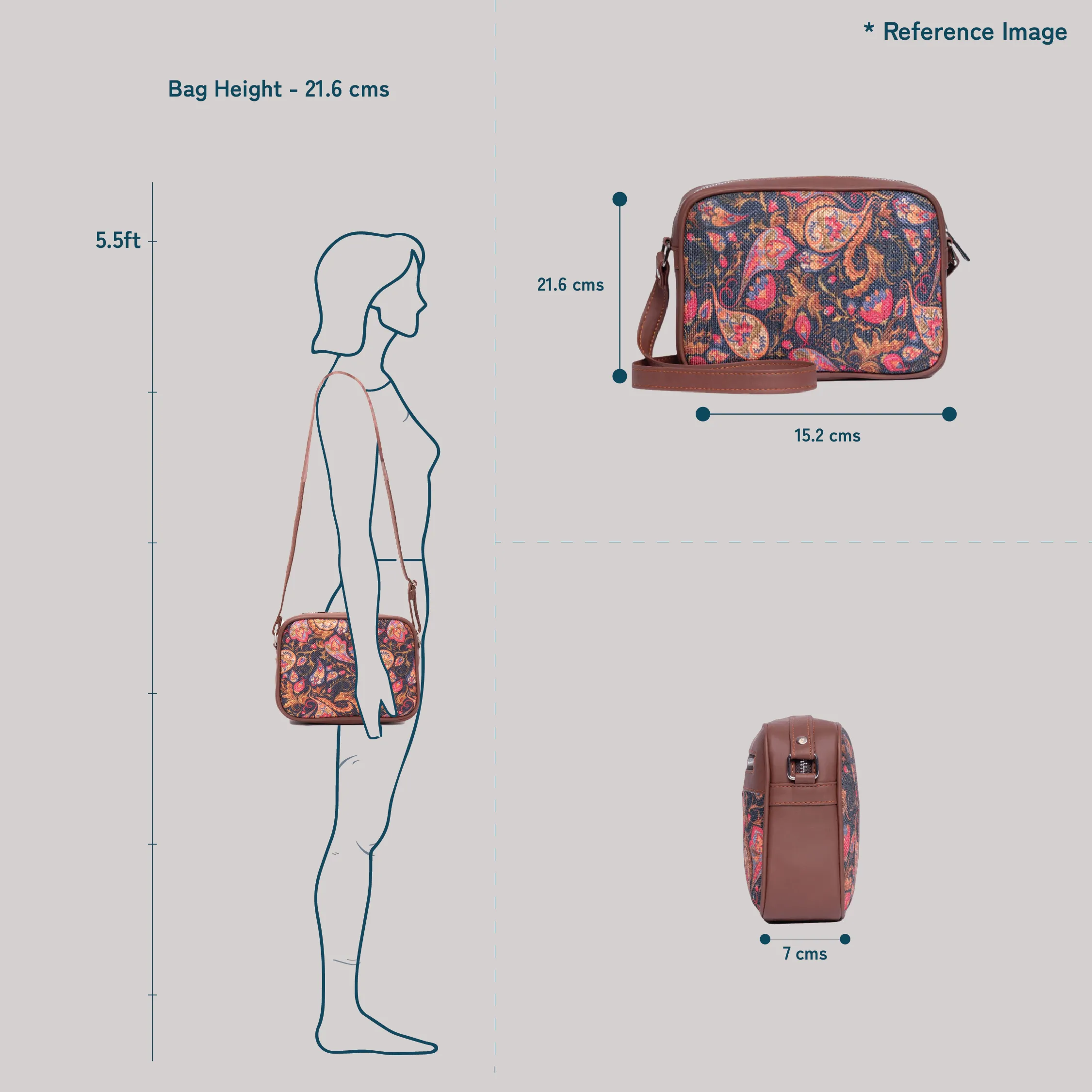 African Art Sling Bag