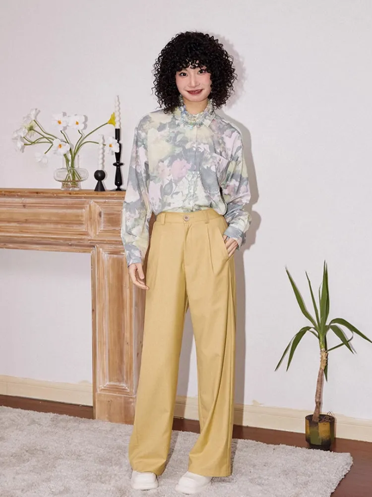 Artistic retro loose shirt【s0000006556】