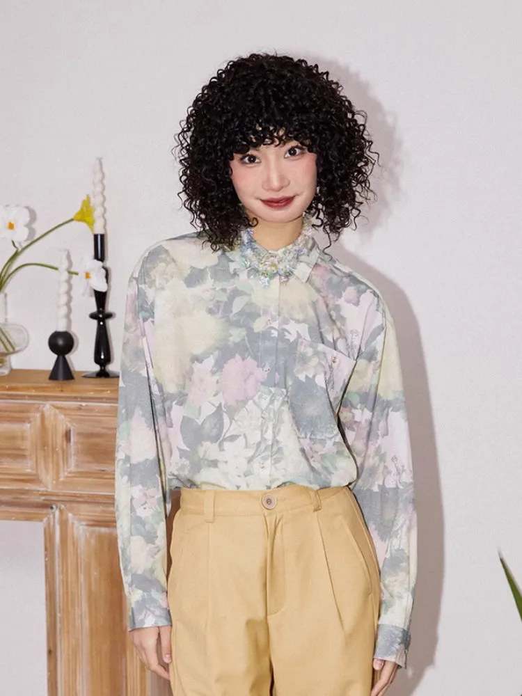 Artistic retro loose shirt【s0000006556】