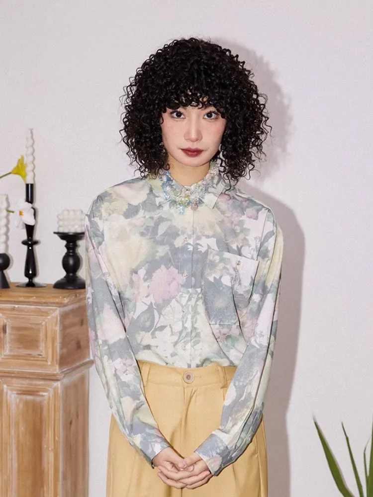 Artistic retro loose shirt【s0000006556】