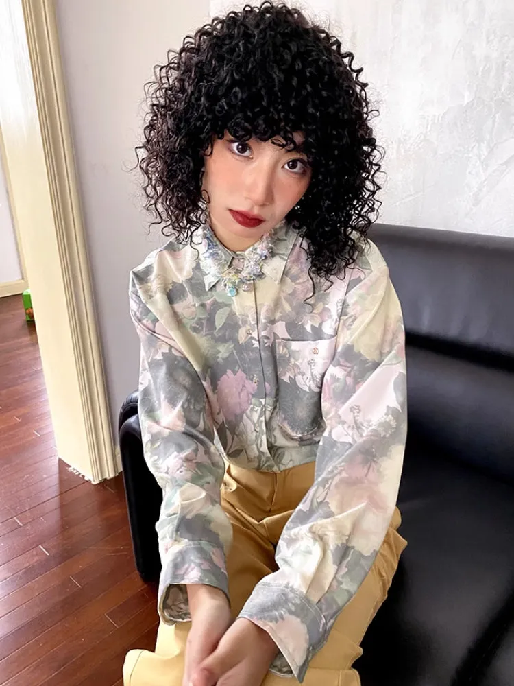 Artistic retro loose shirt【s0000006556】