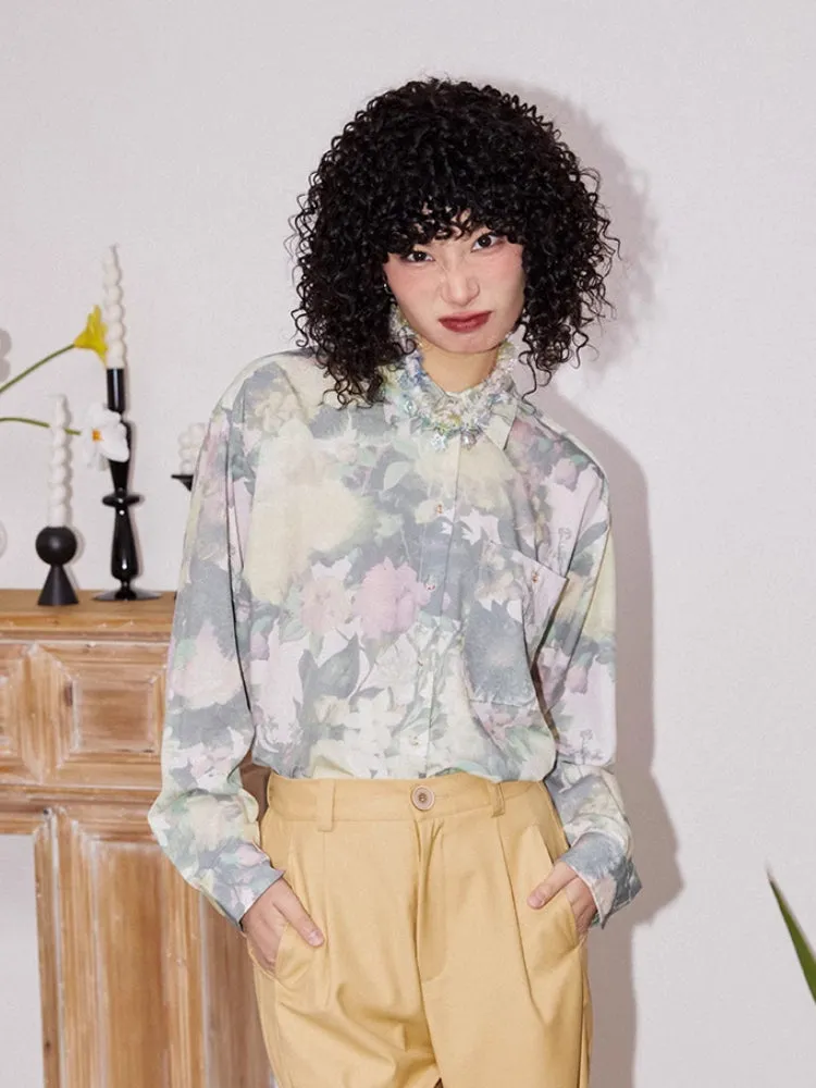 Artistic retro loose shirt【s0000006556】
