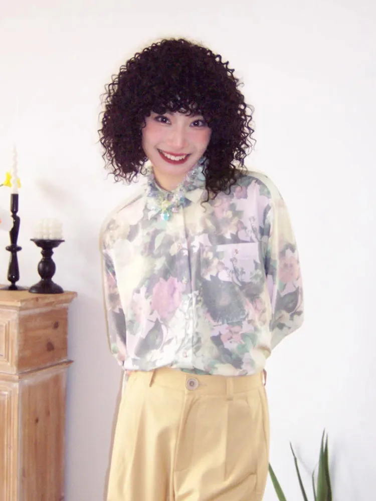 Artistic retro loose shirt【s0000006556】
