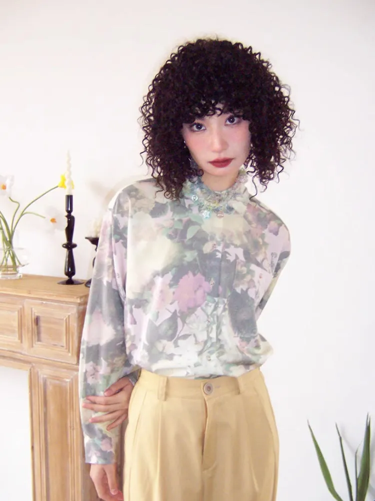 Artistic retro loose shirt【s0000006556】