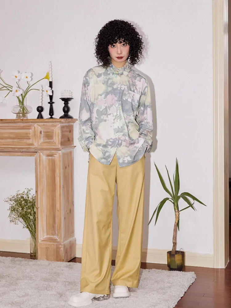 Artistic retro loose shirt【s0000006556】