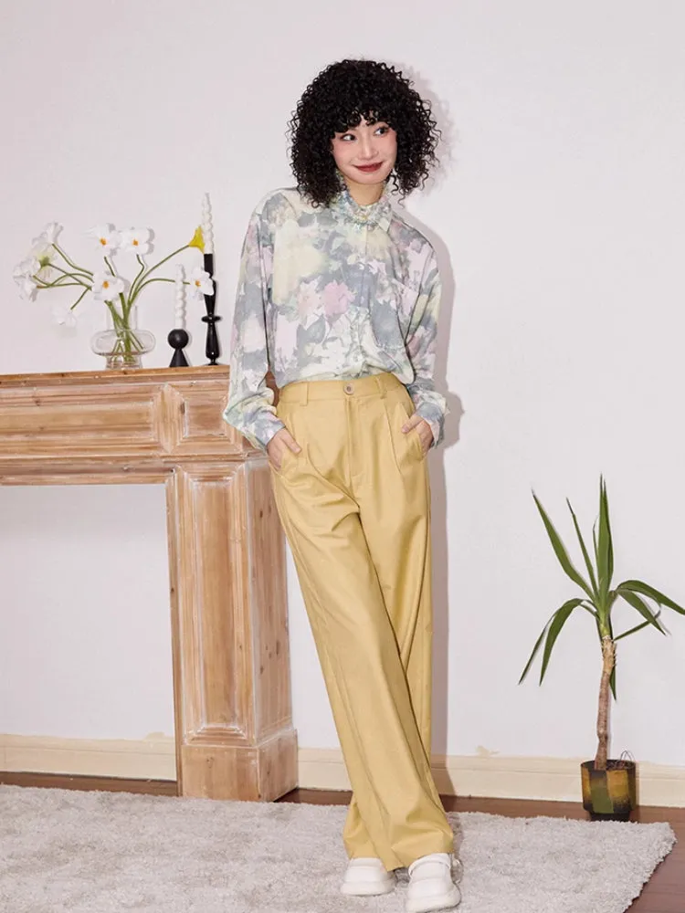 Artistic retro loose shirt【s0000006556】