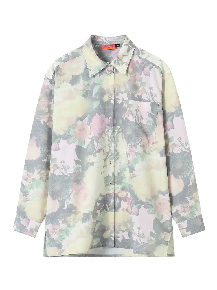 Artistic retro loose shirt【s0000006556】