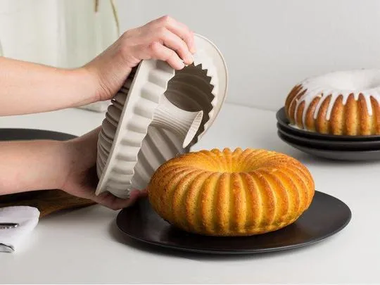 Artistic Silicon Cake Baking Mold Set