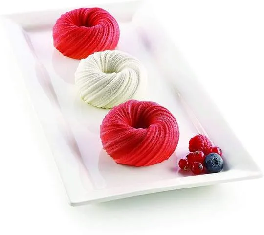 Artistic Silicon Cake Baking Mold Set