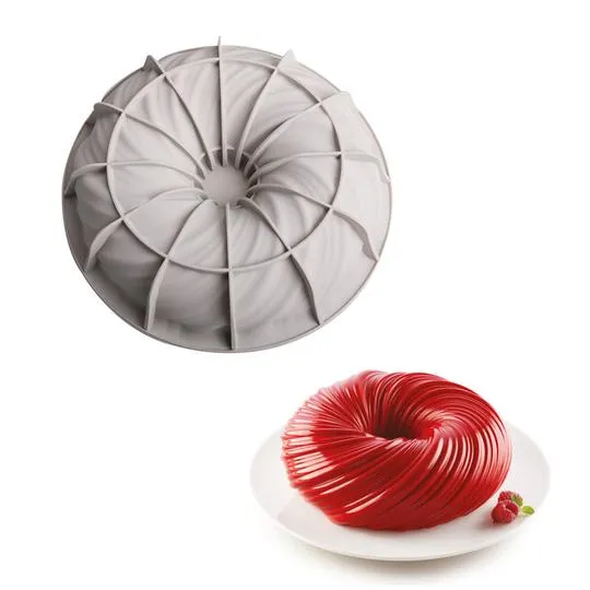 Artistic Silicon Cake Baking Mold Set