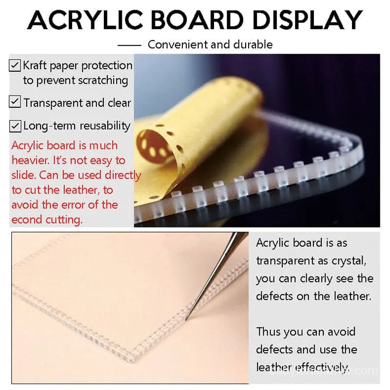 BABYLON™ Leather Card Holder DIY Handmade Pattern AAB-12