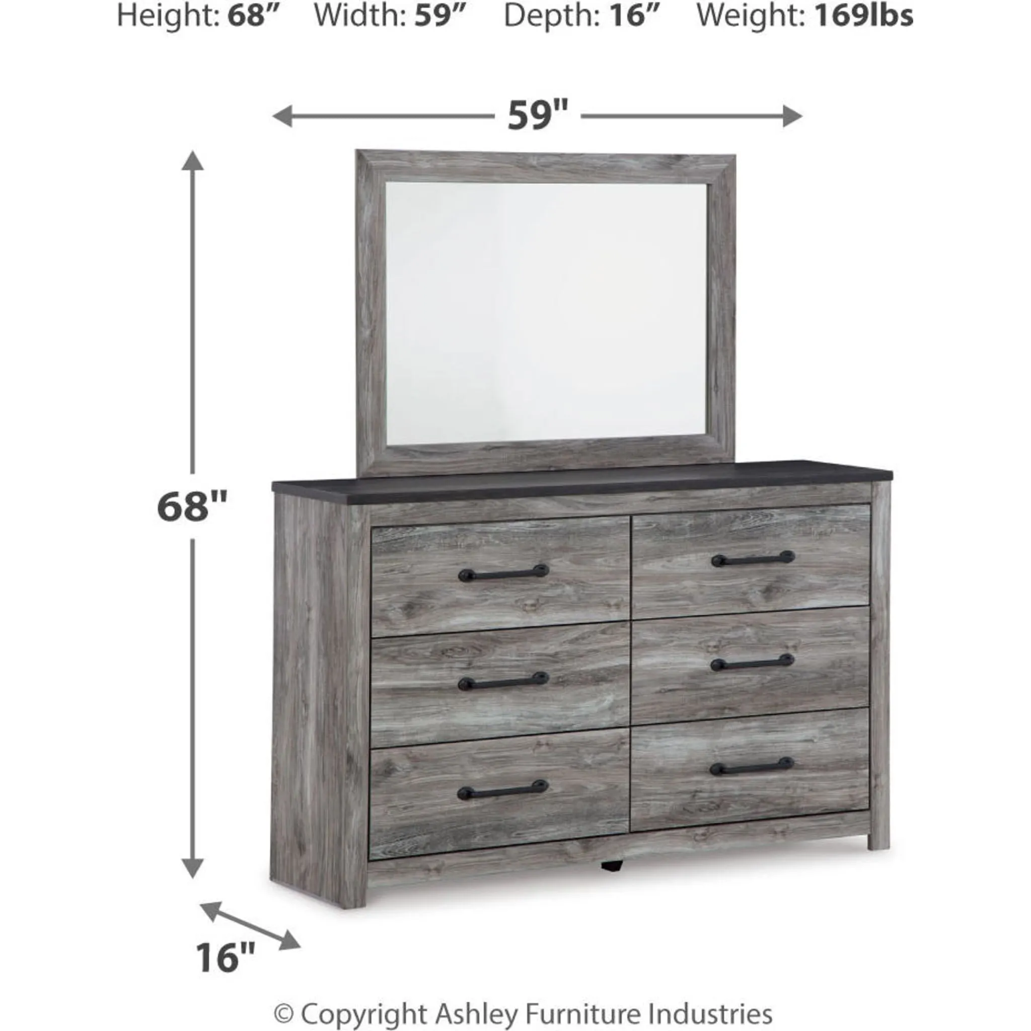 Bronyan 5 Piece Bedroom Package
