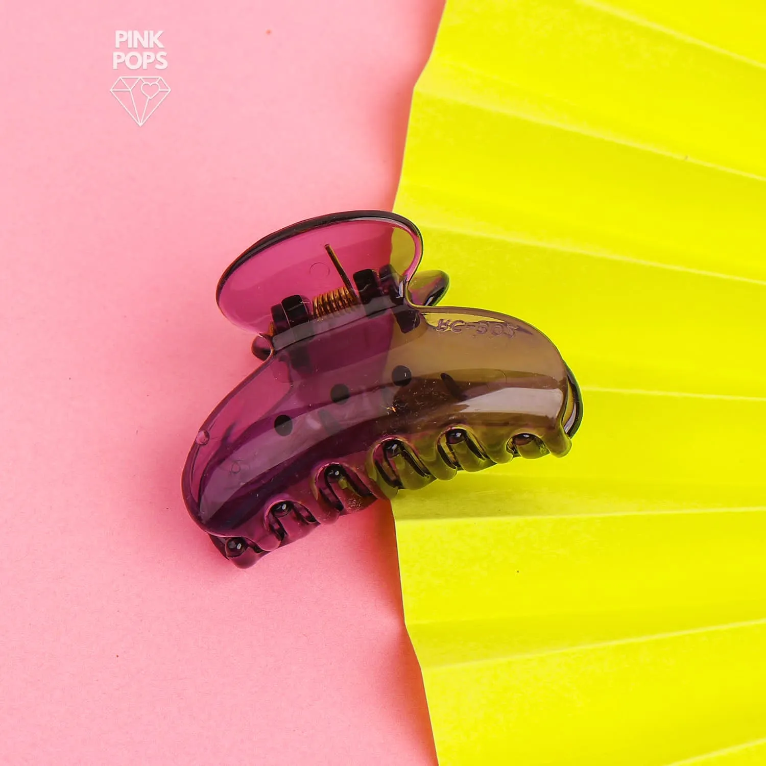 Cute Transparent Hair Claws