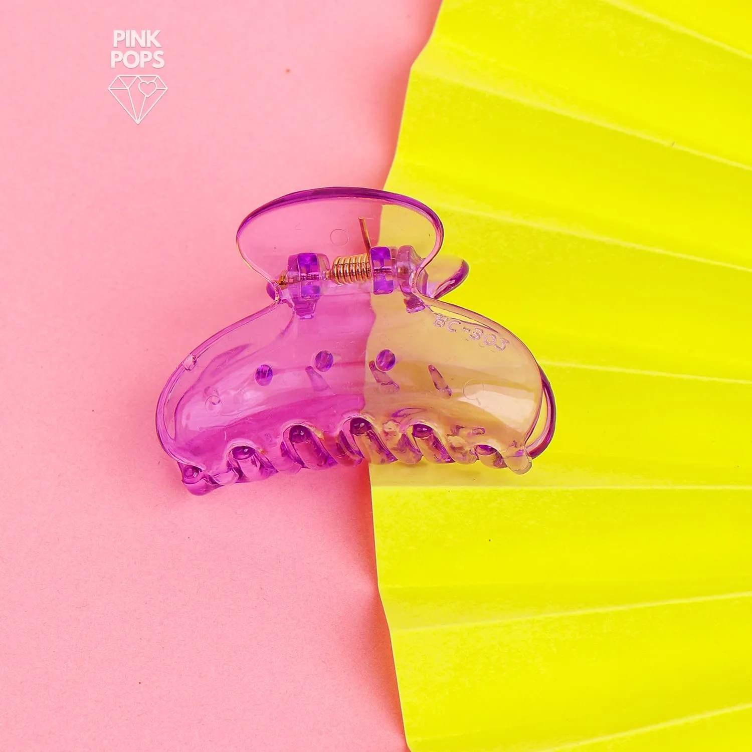 Cute Transparent Hair Claws