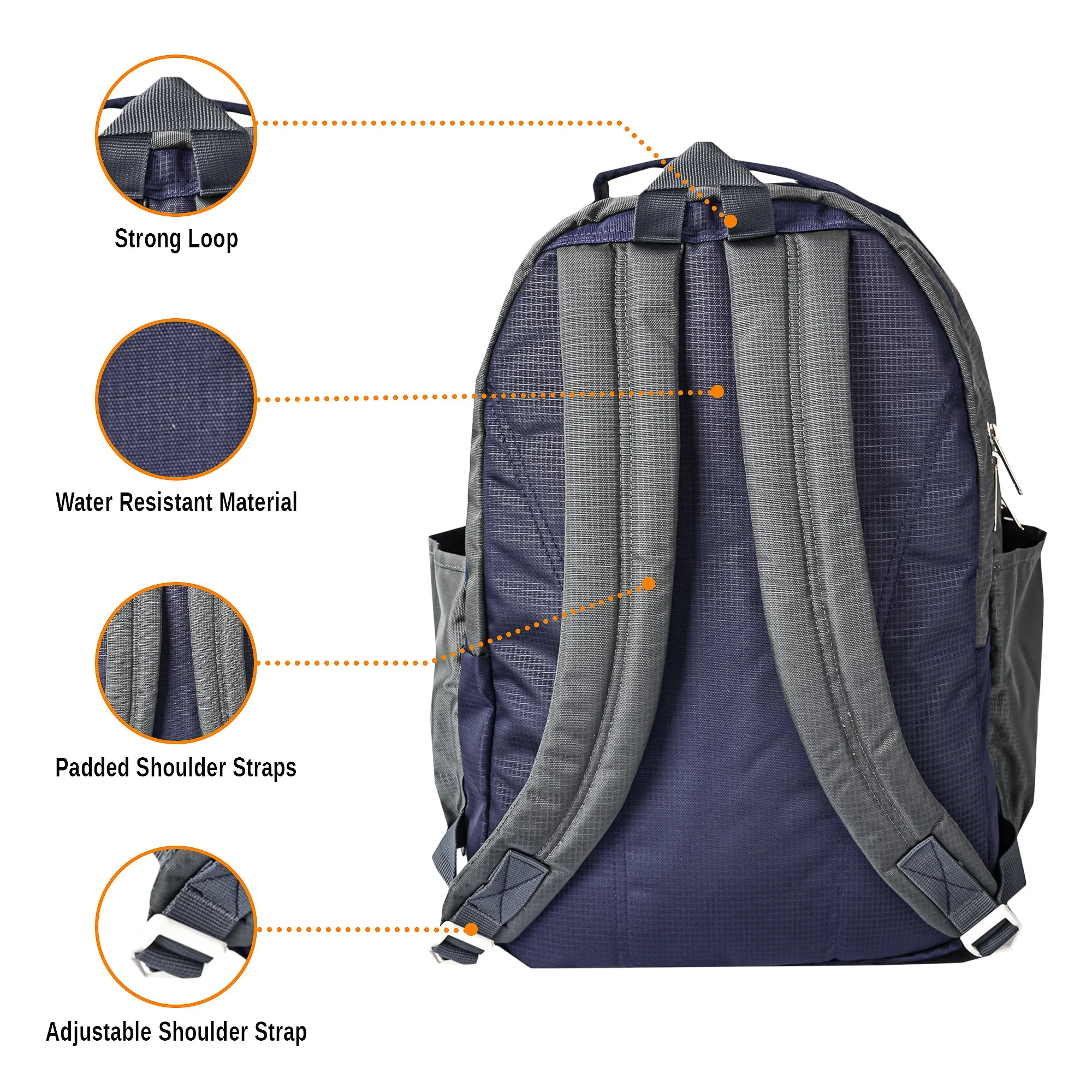 Dhariwal Backpack for College/Office/Casual 36L BP-239