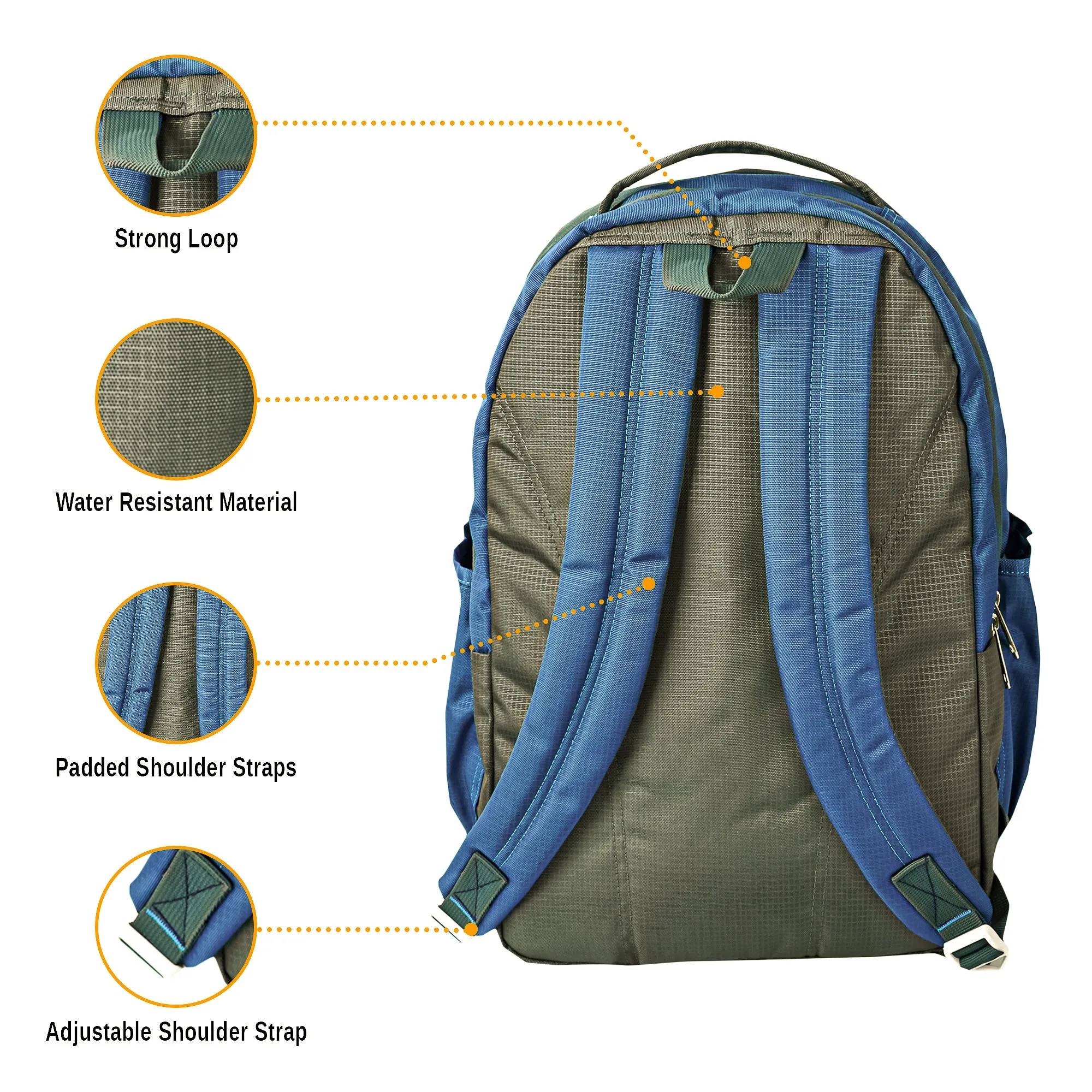 Dhariwal Backpack for College/Office/Casual 36L BP-239