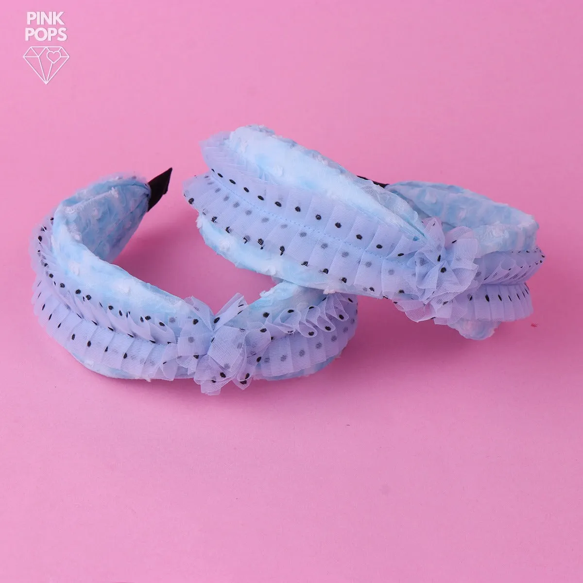 Dotted Frill Headband