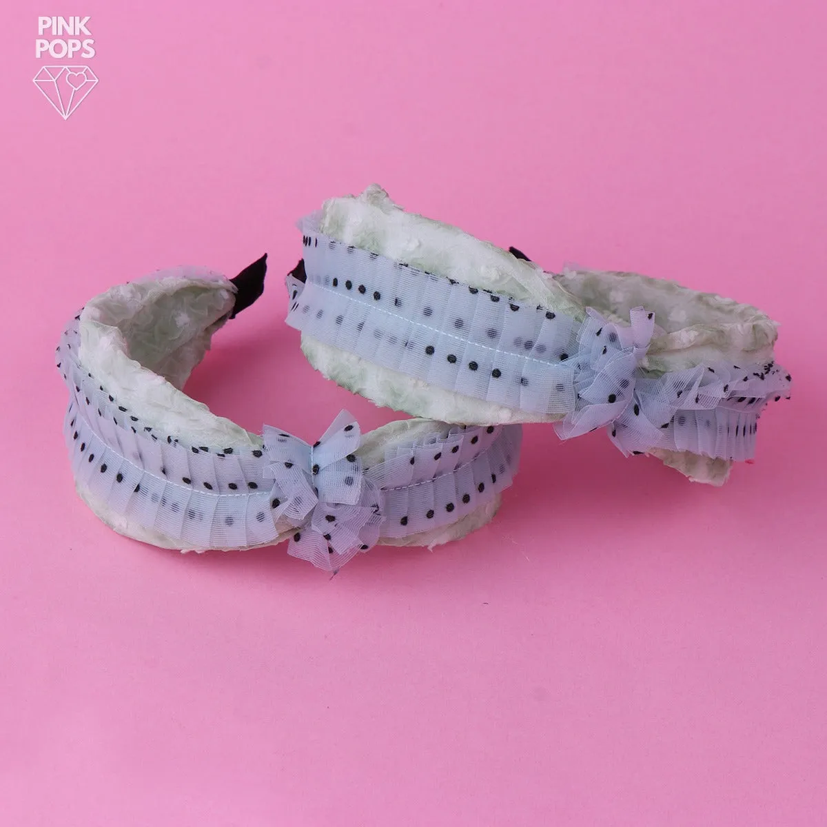 Dotted Frill Headband