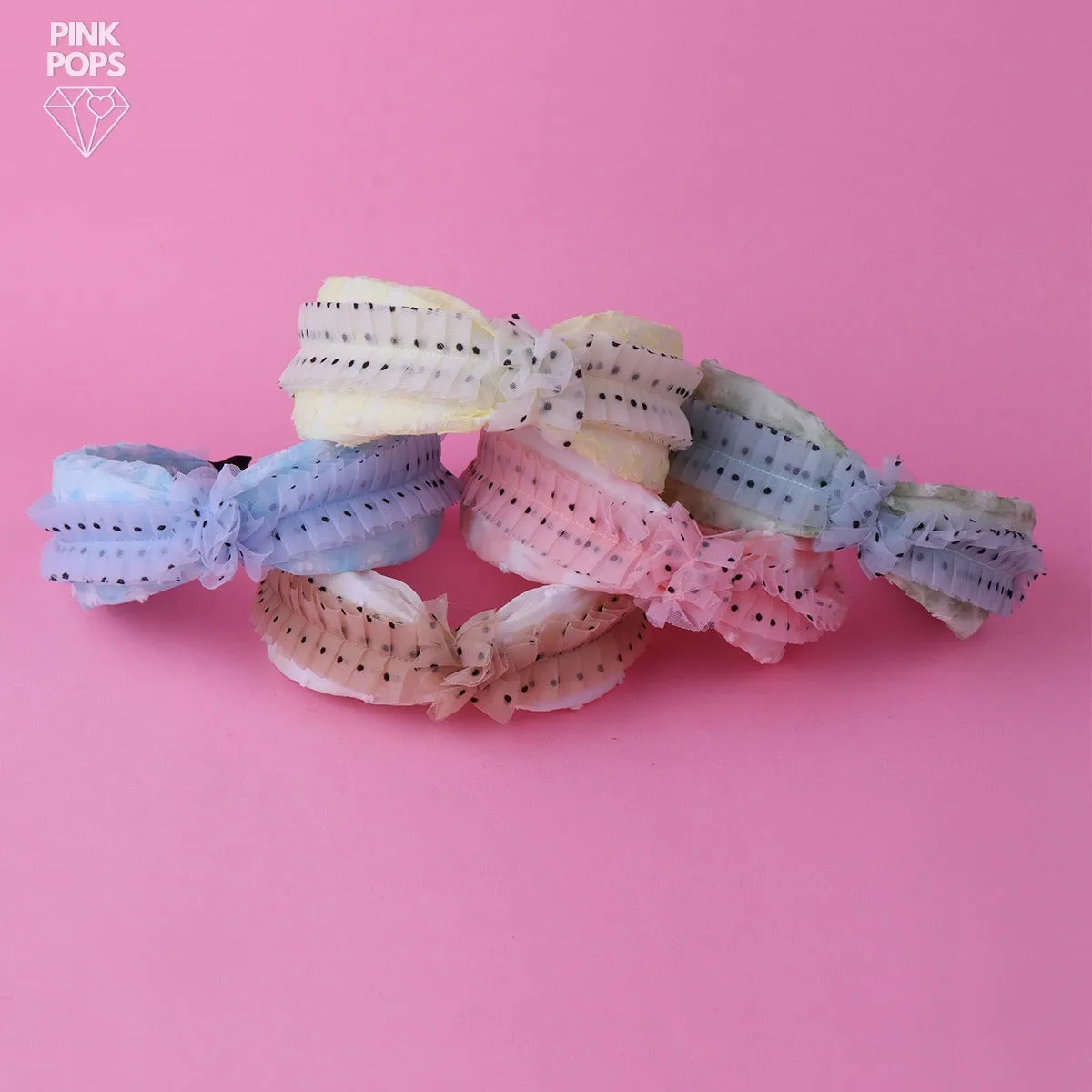 Dotted Frill Headband