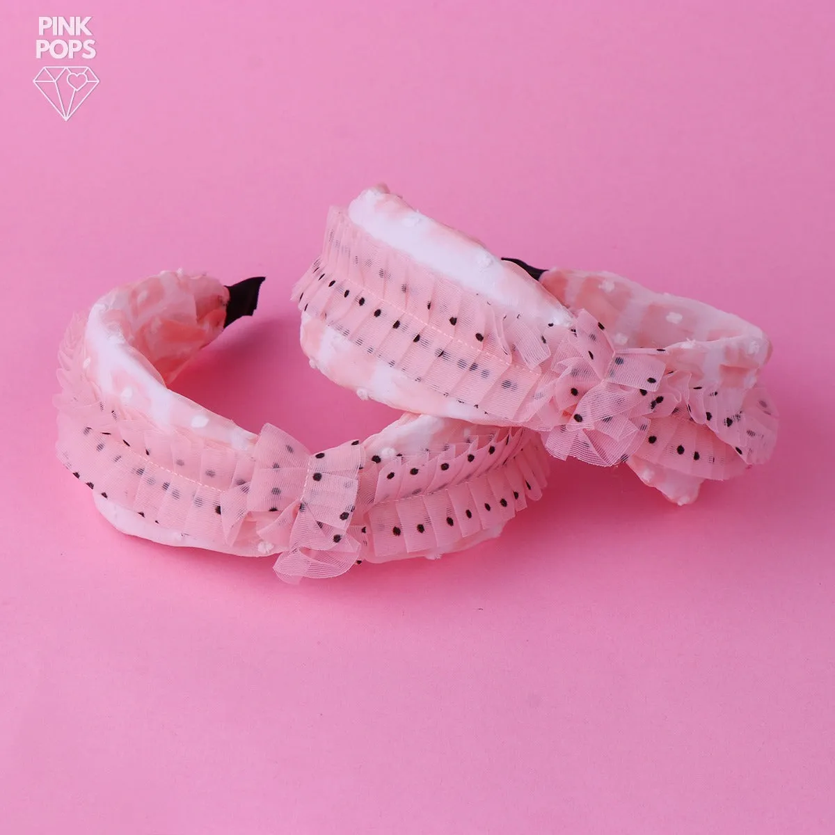 Dotted Frill Headband