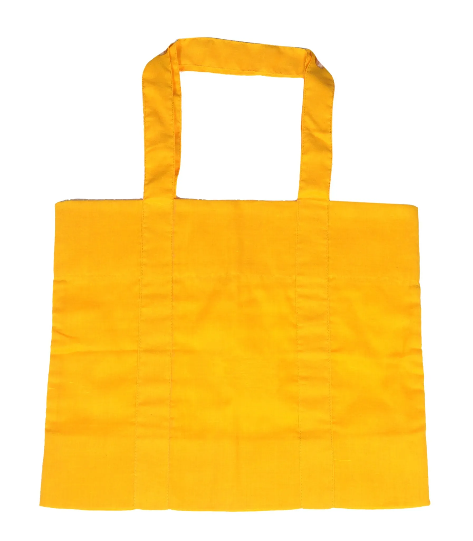 Eco-friendly shoulder bag in sunrise yellow