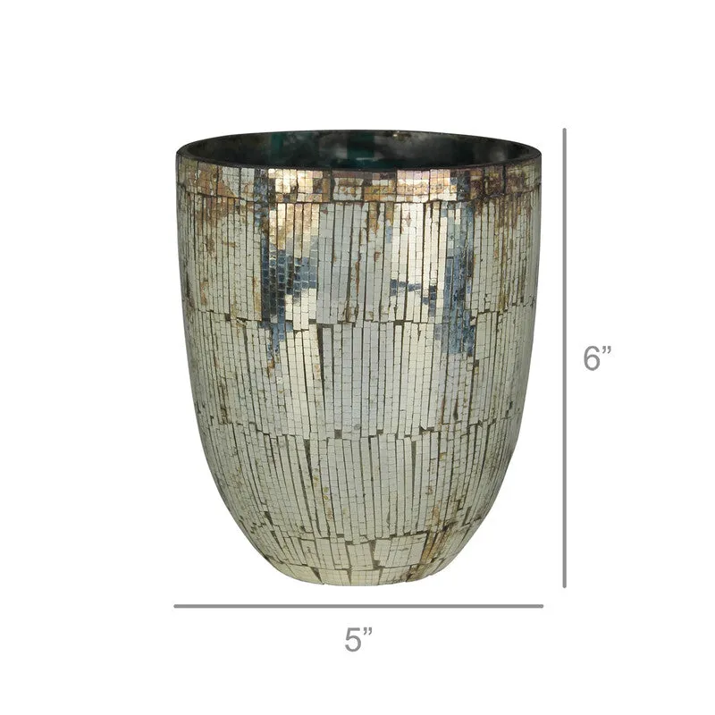 Feliz Mosaic Hurricane, Glass