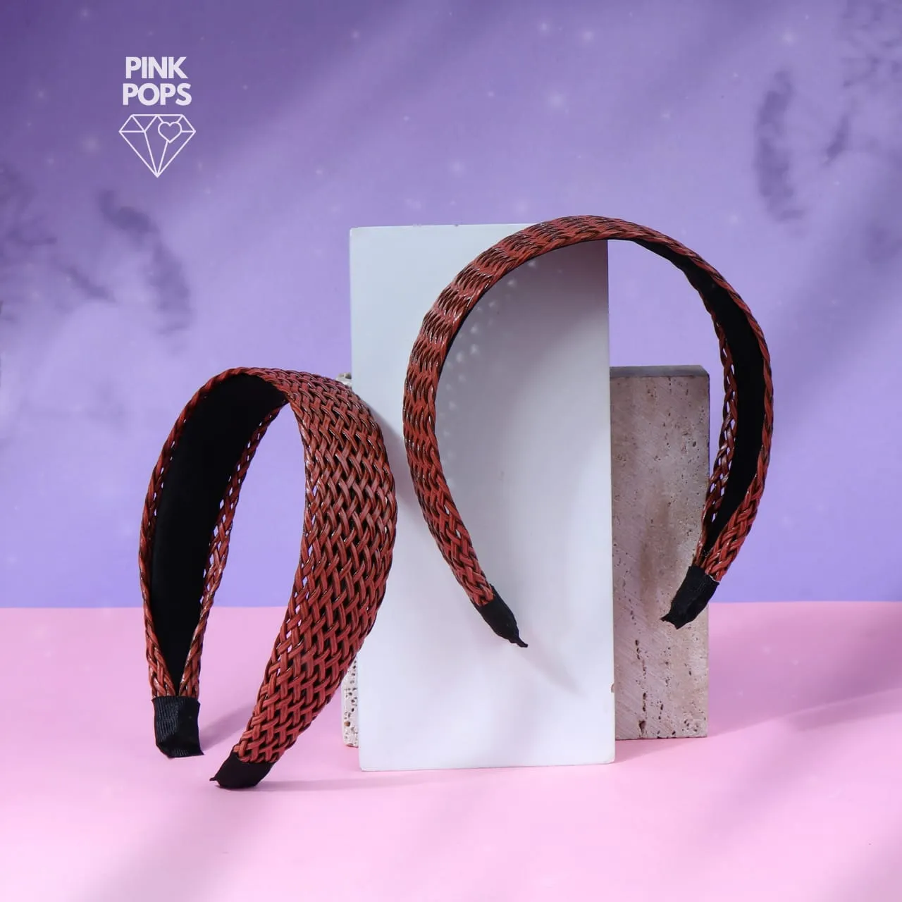 Fishnet Plain Headbands
