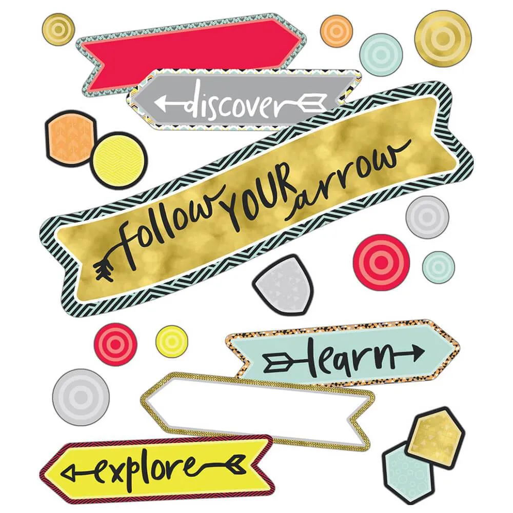 Follow Your Arrow Mini Bulletin Board Set
