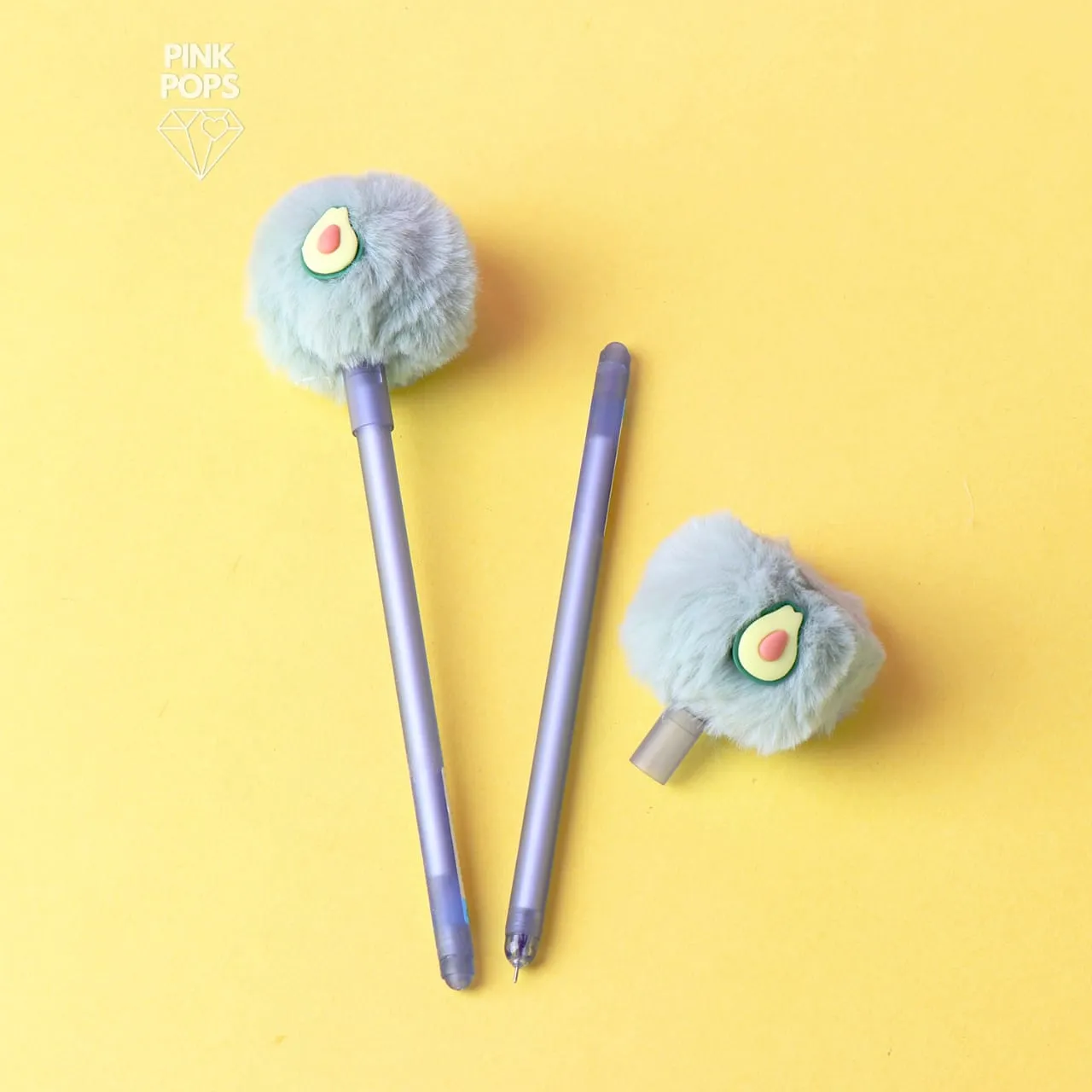 Funky Fruit Fluffy Gel Pen