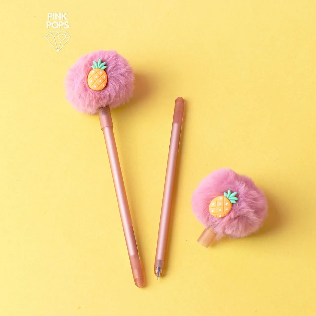 Funky Fruit Fluffy Gel Pen