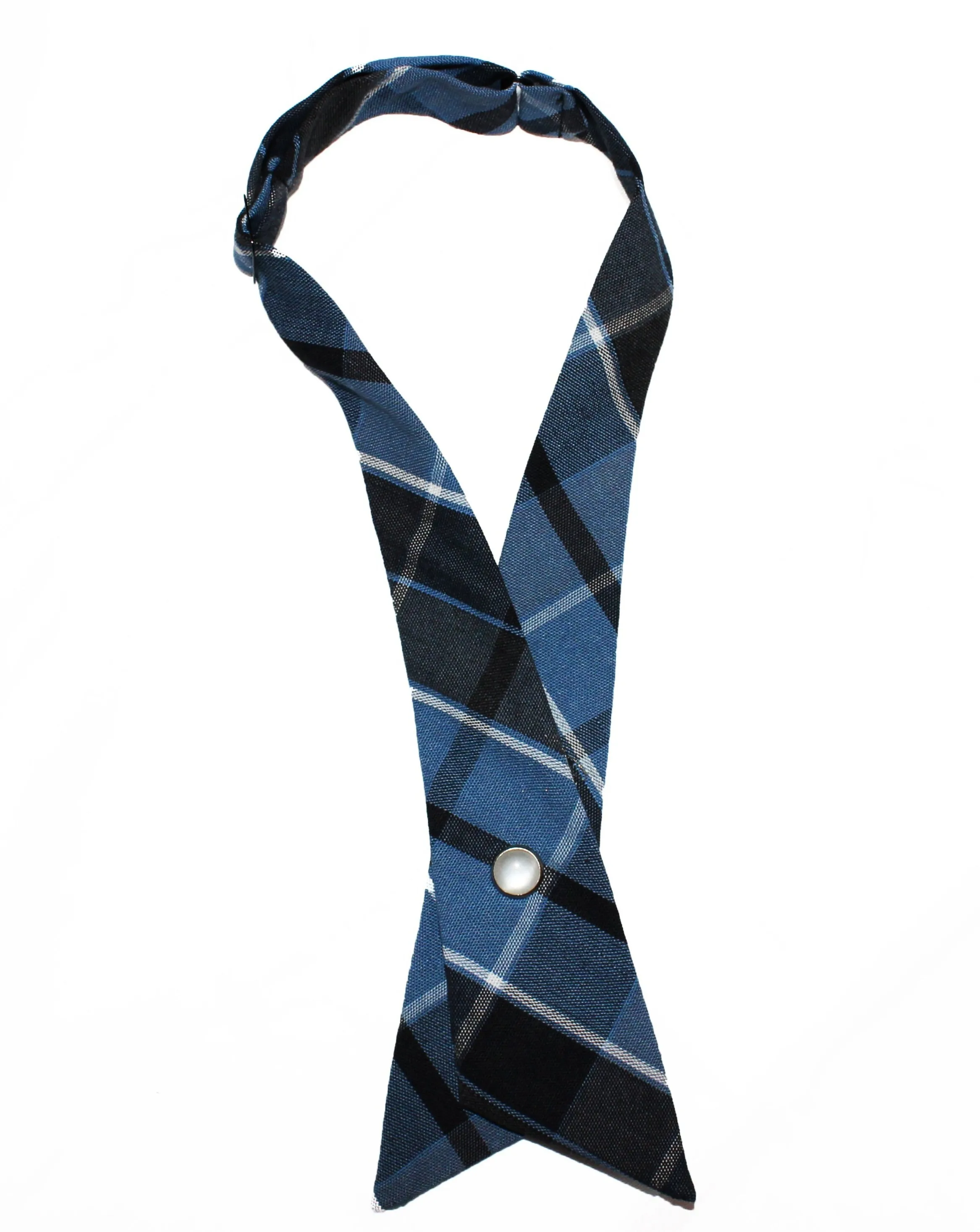 Girls Plaid 59 Cross Tie