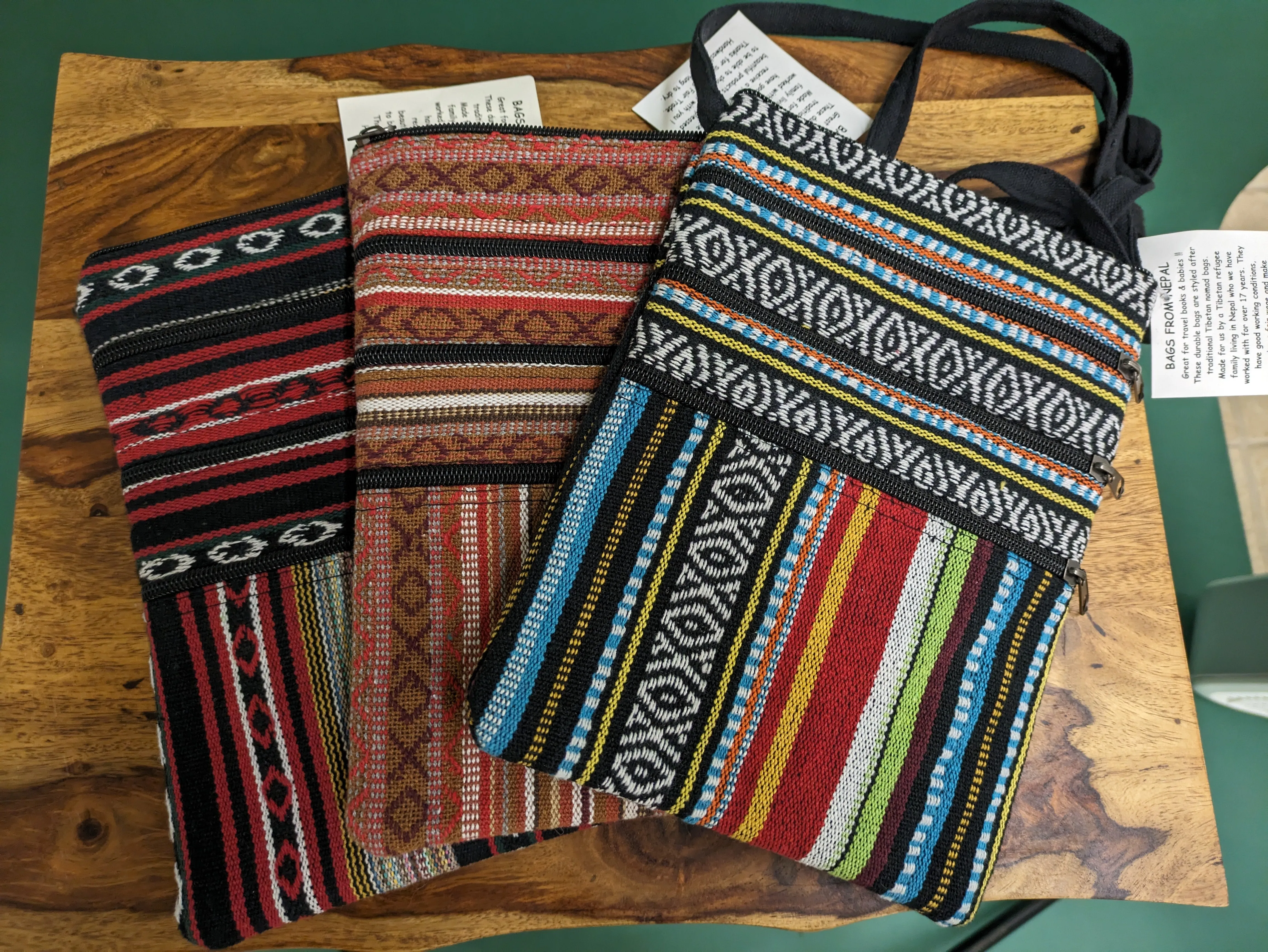Gyari Cotton Passport Bag
