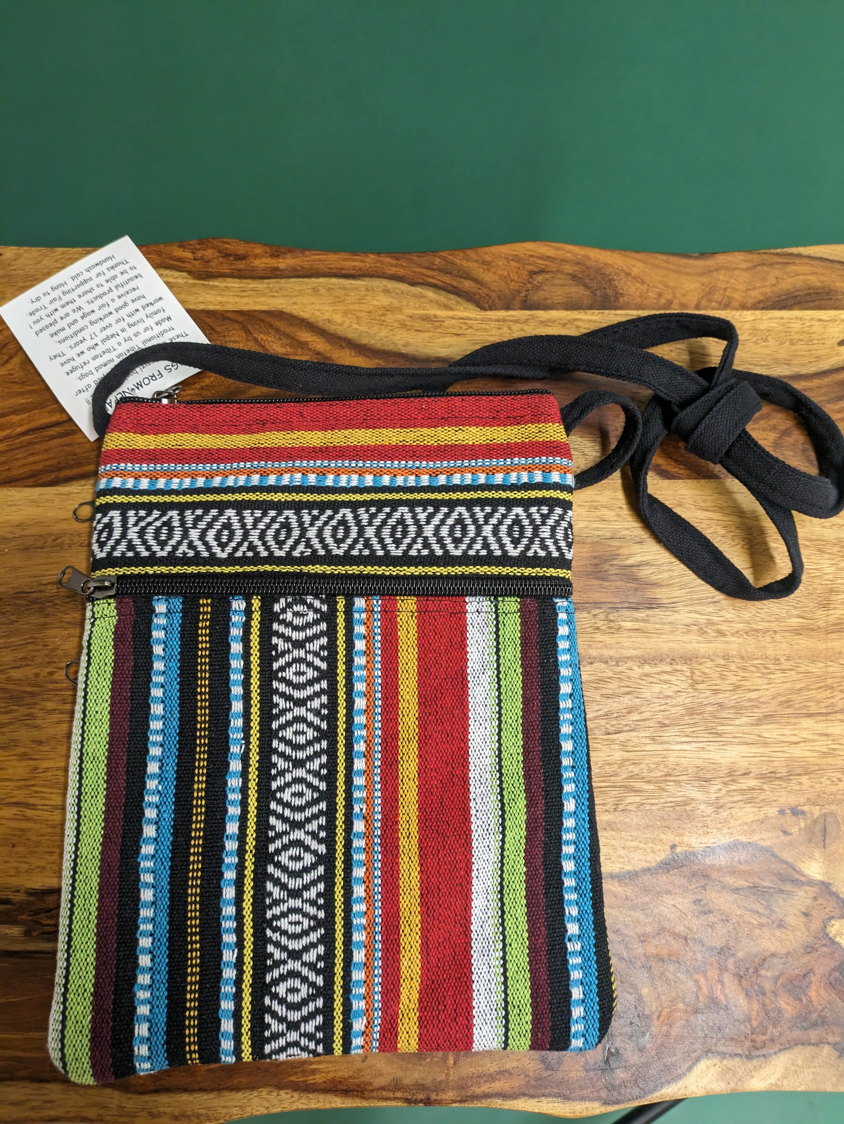 Gyari Cotton Passport Bag