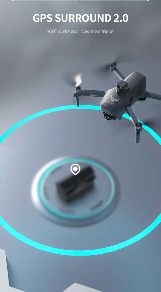 iSG906 MINI 4K Drone | 3-Axis Gimbal   EIS