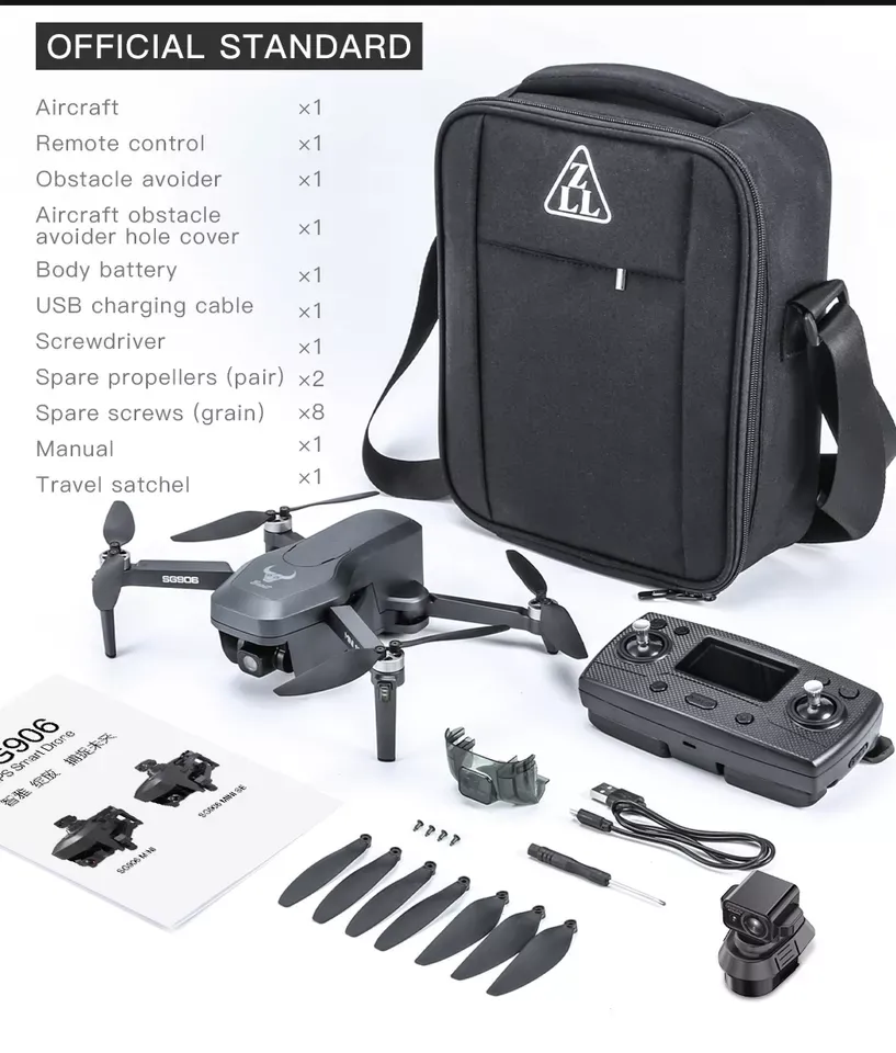 iSG906 MINI 4K Drone | 3-Axis Gimbal   EIS