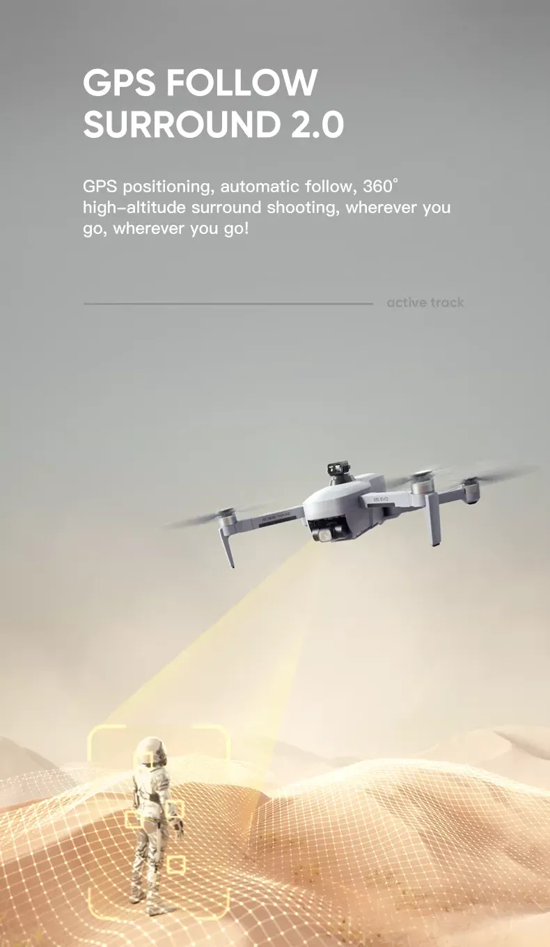 iSG906 MINI 4K Drone | 3-Axis Gimbal   EIS