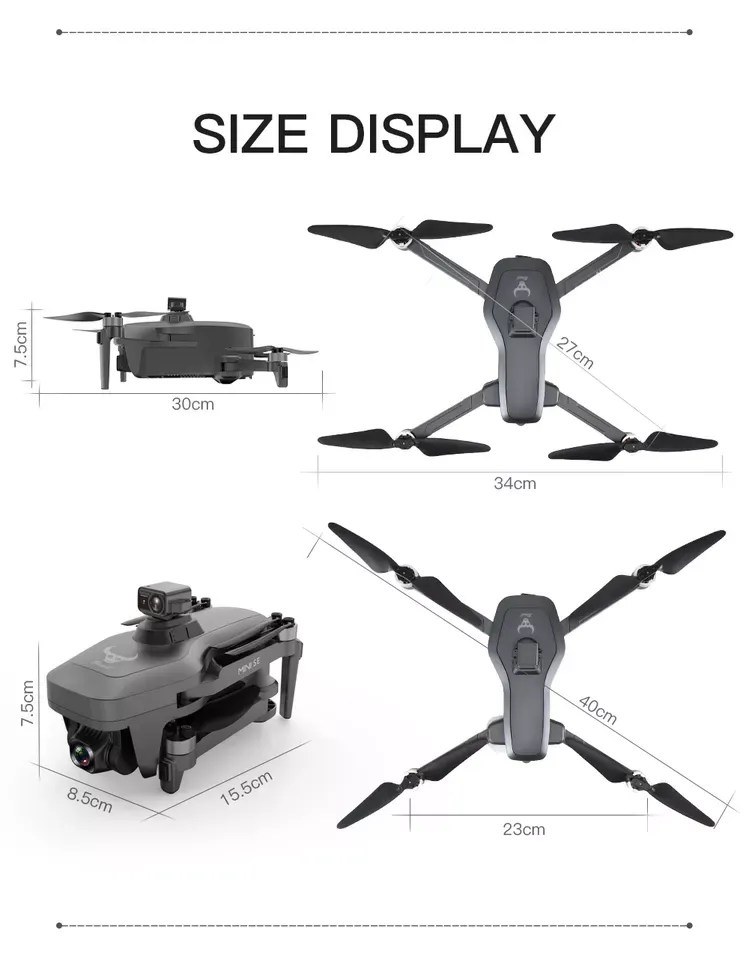 iSG906 MINI 4K Drone | 3-Axis Gimbal   EIS
