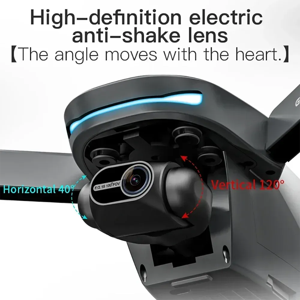 NEW!L400 PRO  Professional Drone 2-axis PTZ 4K EIS Dual Camera HD Four-axis Obstacle Avoidance Brushless GPS 5G FPV Drones