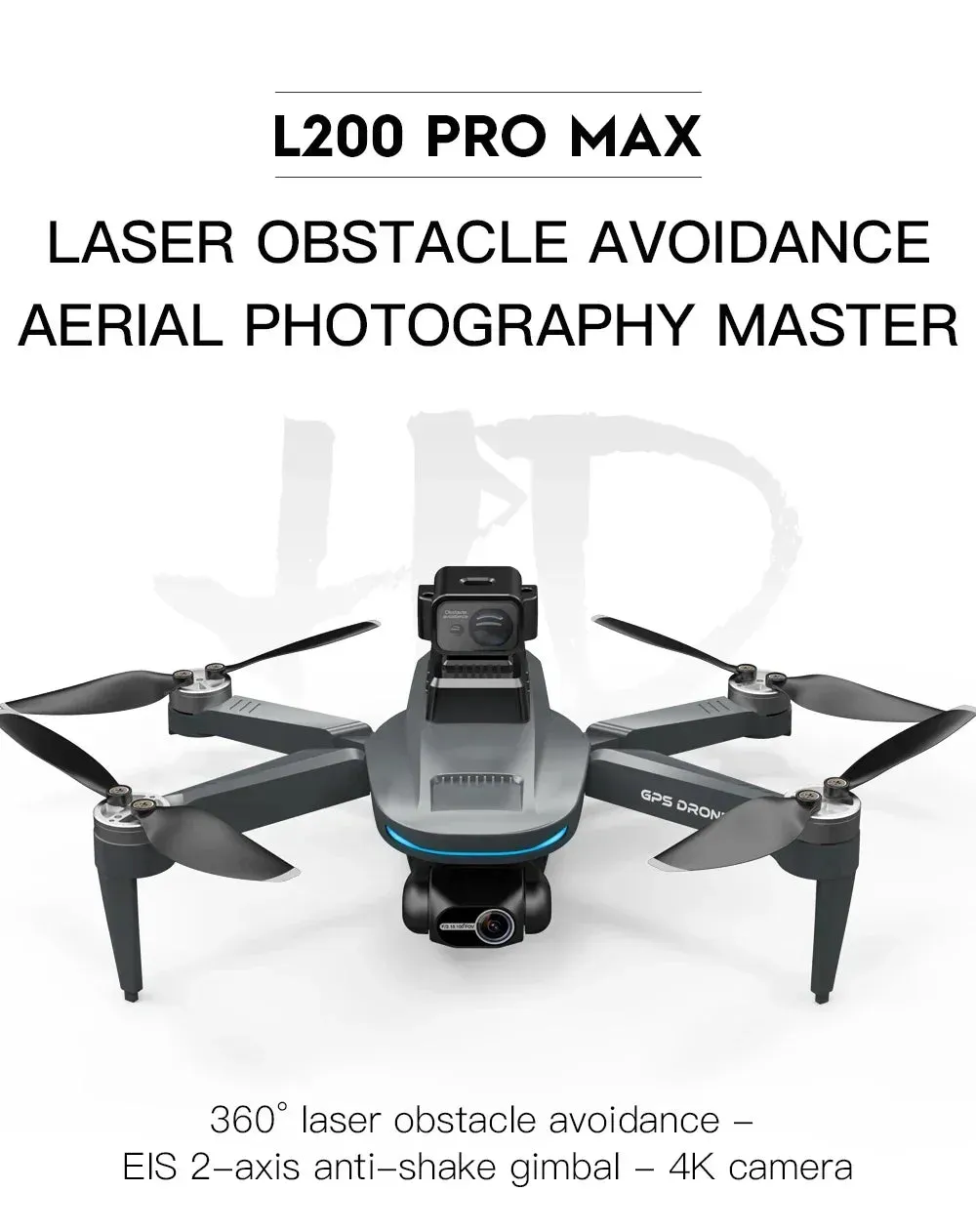 NEW!L400 PRO  Professional Drone 2-axis PTZ 4K EIS Dual Camera HD Four-axis Obstacle Avoidance Brushless GPS 5G FPV Drones