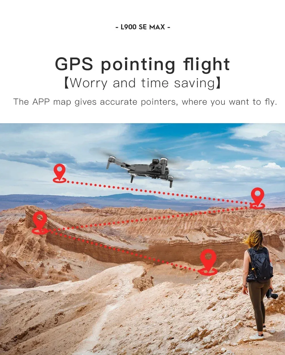 NEW!L400 PRO  Professional Drone 2-axis PTZ 4K EIS Dual Camera HD Four-axis Obstacle Avoidance Brushless GPS 5G FPV Drones