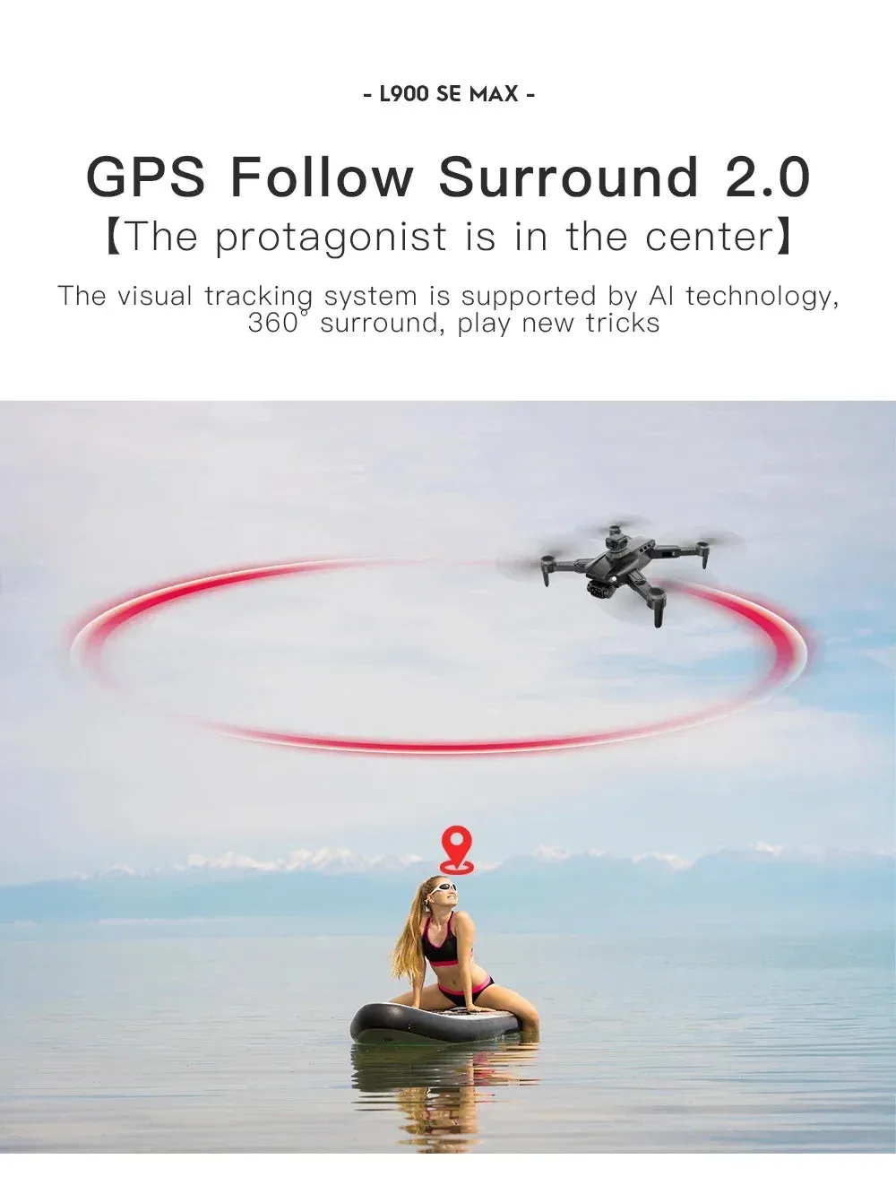 NEW!L400 PRO  Professional Drone 2-axis PTZ 4K EIS Dual Camera HD Four-axis Obstacle Avoidance Brushless GPS 5G FPV Drones