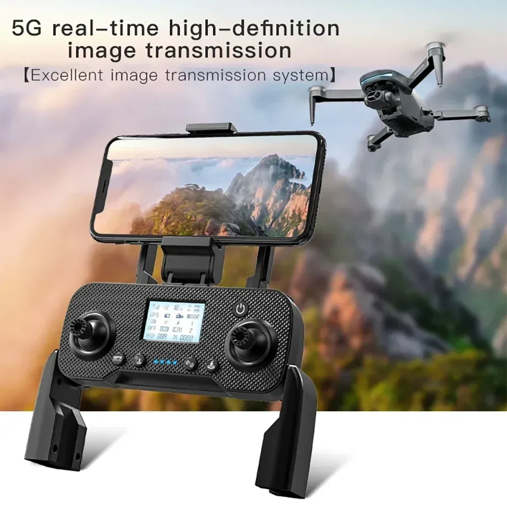 NEW!L400 PRO  Professional Drone 2-axis PTZ 4K EIS Dual Camera HD Four-axis Obstacle Avoidance Brushless GPS 5G FPV Drones