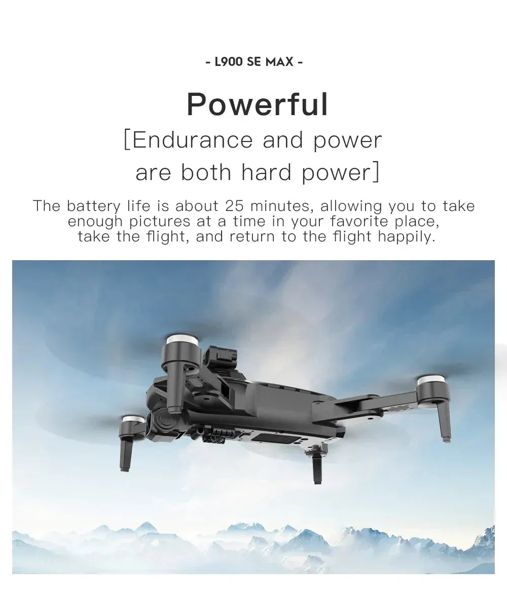 NEW!L400 PRO  Professional Drone 2-axis PTZ 4K EIS Dual Camera HD Four-axis Obstacle Avoidance Brushless GPS 5G FPV Drones